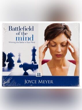 NEW Sealed Joyce Meyer Battlefield of the Mind 4 CD Audio Teaching Set Christian